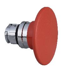 Testa pulsante D.22 - ad impulso - fungo D. 60mm - rossa - SCHNEIDER ELECTRIC ZB4BR4 product photo