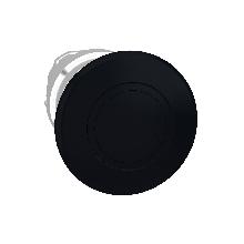 Testa pulsante D.22 - premere-tirare - fungo D. 40 - nero - SCHNEIDER ELECTRIC ZB4BT2 product photo
