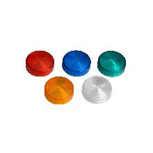 Testa lampada spia D.22  5 colori - gemme lisce- per LED universale - SCHNEIDER ELECTRIC ZB4BV003 product photo