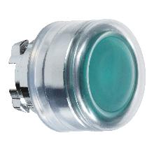 Testa pulsante luminoso D.22  - verde- per LED universale - SCHNEIDER ELECTRIC ZB4BW533 product photo