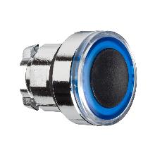 Testa pulsante luminoso D.22  - blu- per LED universale - SCHNEIDER ELECTRIC ZB4BW963 product photo