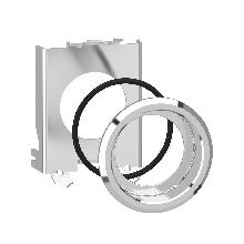 Kit montaggio a incasso, metallo per luce pilota e pulsante D.22 - SCHNEIDER ELECTRIC ZB4BZ021 product photo