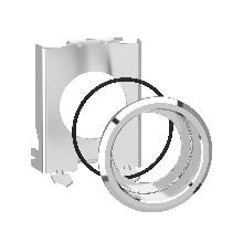 Kit montaggio a incasso, metallo, per pulsante di illuminazione e selettore D.22 - SCHNEIDER ELECTRIC ZB4BZ022 product photo