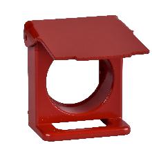 Dispositivo di blocco D.22 mm - rosso - SCHNEIDER ELECTRIC ZB4BZ64 product photo