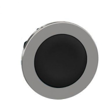 Testa pulsante nero filopannello - SCHNEIDER ELECTRIC ZB4FA2 - SCHNEIDER ELECTRIC ZB4FA2 product photo