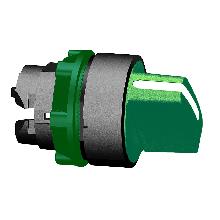 Testa selettore - 2 posizioni D.22 - verde - SCHNEIDER ELECTRIC ZB5AD203 product photo