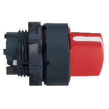 Testa selettore - 2 posizioni D.22 - rosso - SCHNEIDER ELECTRIC ZB5AD204 product photo