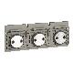 CONNETTORI 3 PZ ATTACCHI VERTICALI SUPERIORI 3P NS/NT FISSO - SCHNEIDER ELECTRIC 33604 product photo Photo 01 2XS