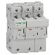 Portafusibile Fuse Disconnector, Acti9 SBI, 3P, 50A, for fuse 14 x 51mm - SCHNEIDER ELECTRIC A9GSB350 product photo Photo 01 2XS