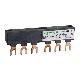 Sbarra a 3 poli - 63 A - 2 derivazioni - Passo 45 mm - SCHNEIDER ELECTRIC GV2G245 product photo Photo 01 2XS