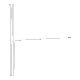 Cornice supporto piastre frontali L650 fissa - SCHNEIDER ELECTRIC LVS03371 product photo Photo 01 2XS