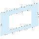 Piastra frontale INS2000/2500 - SCHNEIDER ELECTRIC LVS03715 product photo Photo 01 2XS
