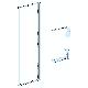 Cornice supporto piastre frontali L400 - SCHNEIDER ELECTRIC LVS08564 product photo Photo 01 2XS