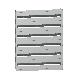 Telaio modulare per casse in metallo 240M 1000X800 - SCHNEIDER ELECTRIC NSYDLM240 product photo Photo 01 2XS