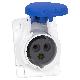 Presa fissa BT da incasso inclinata IP44 16A 220V 2PT cablaggio rapido - SCHNEIDER ELECTRIC PKY16F423 product photo Photo 01 2XS