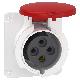 Presa fissa BT da incasso diritta IP44 32A 380V 3PT cablaggio rapido - SCHNEIDER ELECTRIC PKY32G434 product photo Photo 01 2XS