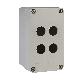 Pulsantiera vuota XAP-A - plastica - 4 fori su 2 file - SCHNEIDER ELECTRIC XAPA1104 product photo Photo 01 2XS