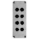 Pulsantiera vuota XAP-A - plastica - 8 fori su 2 file - SCHNEIDER ELECTRIC XAPA2108 product photo Photo 01 2XS
