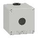 Pulsantiera in metallo grigia  M20 1 foro 22MM 80X80X77 UL CSA - SCHNEIDER ELECTRIC XAPD1501 product photo Photo 01 2XS