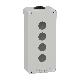 Pulsantiera in metallo grigia  M25 4 fori 22MM 80X175X51,5 UL CSA - SCHNEIDER ELECTRIC XAPD3204 product photo Photo 01 2XS