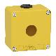 Pulsantiera gialla per arresto di emergenza M20 1 foro 22MM 80X80X51,5 UL CSA - SCHNEIDER ELECTRIC XAPK1201 product photo Photo 01 2XS