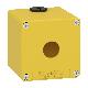 Pulsantiera gialla per arresto di emergenza M20 1 foro 22MM 80X80X77 UL CSA - SCHNEIDER ELECTRIC XAPK1501 product photo Photo 01 2XS