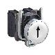 Pulsante bianco D.22  filoghiera ad impulso - FRECCIA SU - 1NO - SCHNEIDER ELECTRIC XB4BA3341 product photo Photo 01 2XS