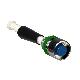 Pulsante RESET blu D.22  - filoghiera - distanza di azionamento 30..1 ? 30 - SCHNEIDER ELECTRIC XB4BA961 product photo Photo 01 2XS