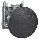 Pulsante nero D.22 - testa a fungo D.40 - SCHNEIDER ELECTRIC XB4BC21 product photo Photo 01 2XS