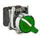 Selettore luminoso verde completo D.22 3-posizioni fisse 1NO+1NC 24Vac/dc- LED universale - SCHNEIDER ELECTRIC XB4BK133B5 product photo Photo 01 2XS