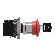 Pulsante di emergenza rosso D.40 spegnimento D.22 sblocco chiave scatto 1NC+1NO - SCHNEIDER ELECTRIC XB4BS9445 product photo Photo 06 2XS