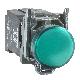 Lampada spia D.22  - IP65 - verde - lampadina BA 9S - 120V - SCHNEIDER ELECTRIC XB4BV33 product photo Photo 01 2XS