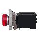 Lampada spia completa rossa D.22 con LED universale 400 Vac - SCHNEIDER ELECTRIC XB4BV5B4 product photo Photo 09 2XS