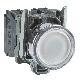 Pulsante luminoso bianco D.22 - filoghiera ad impulso - 24V - 1NO+1NC- LED universale - SCHNEIDER ELECTRIC XB4BW31B5 product photo Photo 01 2XS
