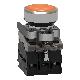 Pulsante luminoso giallo D.22 - filoghiera ad impulso - 120V - 1NO+1NC - LED universale - SCHNEIDER ELECTRIC XB4BW35G5 product photo Photo 04 2XS