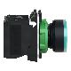 Pulsante luminoso verde D.22 - filoghiera ad impulso - 250V - 1NA+1NC - SCHNEIDER ELECTRIC XB5AW3365 product photo Photo 08 2XS