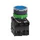Pulsante luminoso blu D.22 - filoghiera ad impulso - 24Vac/dc - 1NO+1NC- LED universale - SCHNEIDER ELECTRIC XB5AW36B5 product photo Photo 05 2XS