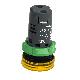 Lampada spia monoblocco gialla D.22 con LED integrato 230Vac - SCHNEIDER ELECTRIC XB5EVM8 product photo Photo 06 2XS