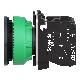 Harmony XB5, pulsante luminoso verde Antimicrobico D.30 filopannello, ad impulso, plastica, LED universale, 24Vac/dc, NO+NC - SCHNEIDER ELECTRIC XB5FW33B5 product photo Photo 09 2XS