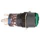 Pulsante luminoso verde D.16 - filoghiera ad impulso - 24V - 1 NC/NO - SCHNEIDER ELECTRIC XB6EAW3B1P product photo Photo 01 2XS