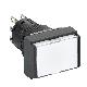 Pulsante luminoso bianco D.16 - filoghiera ad impulso - 24V - 1 NC/NO - SCHNEIDER ELECTRIC XB6EDW1B1P product photo Photo 01 2XS