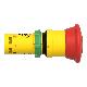 Emergency stop D.22 - red mushroom D.40mm - trigger latching push-pull 1NC - SCHNEIDER ELECTRIC XB7NT842 product photo Photo 08 2XS
