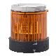 Elemento luminoso - luce lampeggiante - arancio - 24..48V DC 24 VAC - SCHNEIDER ELECTRIC XVBC4B5 product photo Photo 01 2XS