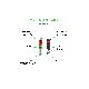 Elemento luminoso  D. 60 mm - FISSO - LED blu - IP65 - SCHNEIDER ELECTRIC XVUC26 product photo Photo 04 2XS