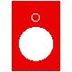 Etichetta - 30 x 40mm - rossa - 0 - SCHNEIDER ELECTRIC ZB2BY2931 product photo Photo 01 2XS