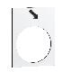 Etichetta - 30 x 40mm - bianca - avanti, lento - SCHNEIDER ELECTRIC ZB2BY4913 product photo Photo 01 2XS