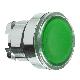 Testa pulsante luminoso D. 22  - verde - per inserimento etichetta- per LED universale - SCHNEIDER ELECTRIC ZB4BA38 product photo Photo 01 2XS