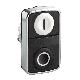 Testa pulsante doppio D. 22  - bianca + nera - 0/I - IP66 - SCHNEIDER ELECTRIC ZB4BA7121 product photo Photo 01 2XS