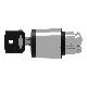 Testa selettore D.22 - 3 posizioni - Ronis 455 - estrazione chiave sx e centro - SCHNEIDER ELECTRIC ZB4BG03 product photo Photo 09 2XS