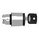 Testa selettore D.22  - 3 posizione - chiave azzurra - estrazione chiave tutte pos - SCHNEIDER ELECTRIC ZB4BG0F046 product photo Photo 08 2XS